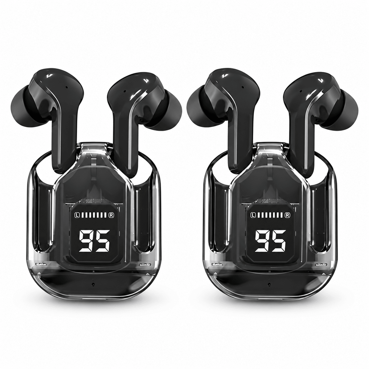 2 Pairs TWS Wireless Earbuds - Zayno